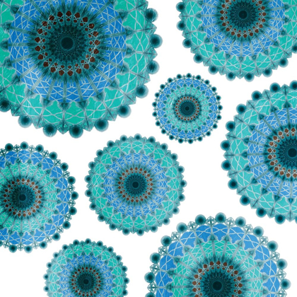 Picture of PEACOCK CIRCLES