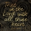 Picture of TRUST THE LORD