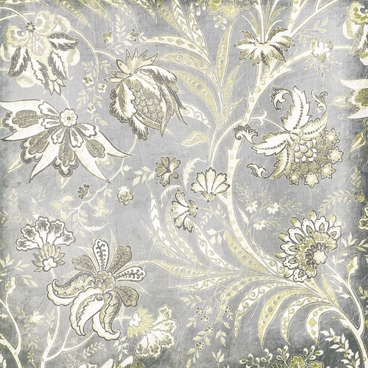 Picture of GREY FLOWER PATTERN