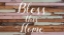 Picture of BLESS THIS HOME BARNWOOD