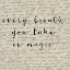 Picture of EVERY BREATH YOU TAKE