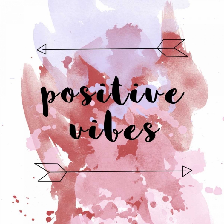 Picture of POSITIVE VIBES PINK SPLASH