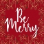 Picture of BE MERRY