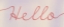 Picture of HELLO