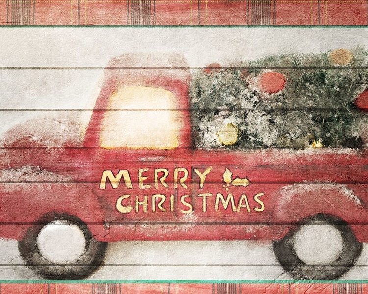 Picture of MERRY CHRISTMAS TRUCK