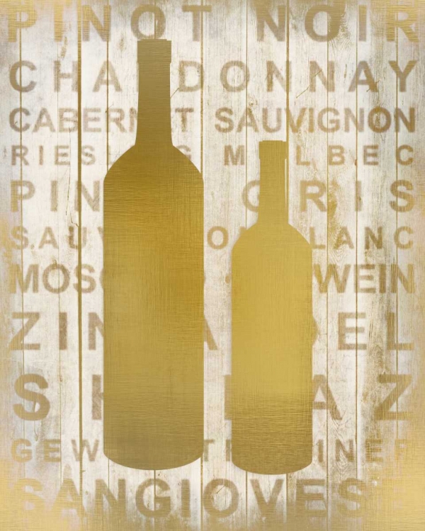 Picture of GOLDEN WINE SILHOUETTE 2