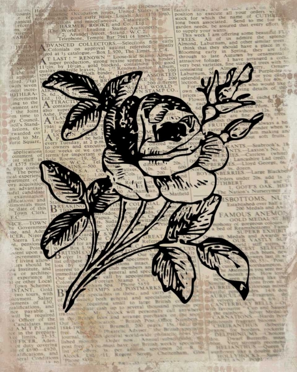 Picture of FLORAL ON PRINT 2