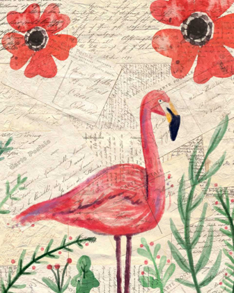 Picture of POSTCARD FLAMINGO 1