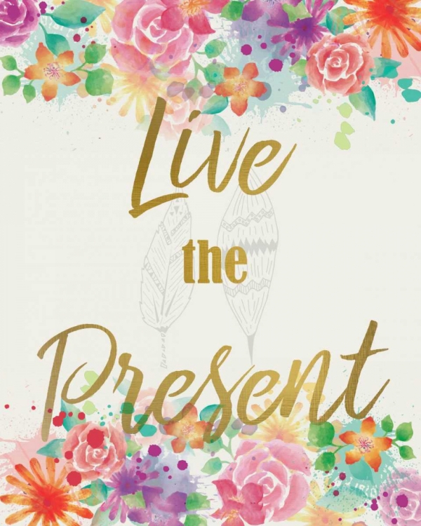 Picture of LIVE THE PRESENT