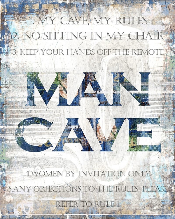 Picture of MAN CAVE RULES