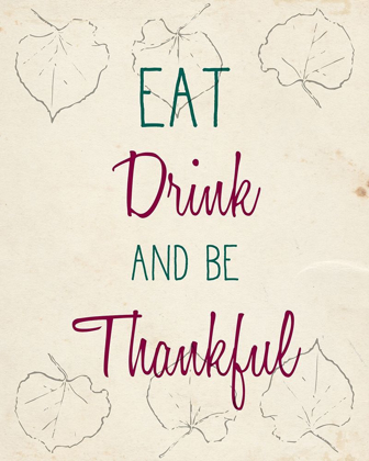 Picture of EAT DRINK AND BE THANKFUL
