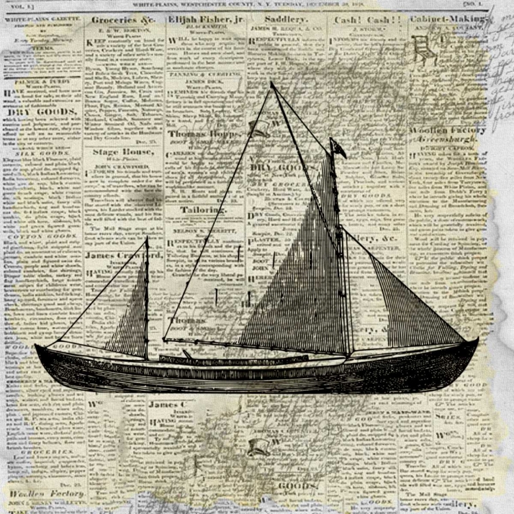 Picture of SAILING ON PRINT 1