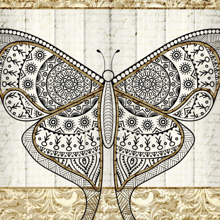 Picture of DAMASK BUTTERFLY 2