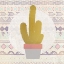 Picture of ETHNIC CACTUS 1