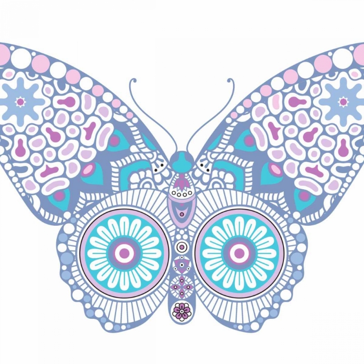 Picture of COLORFUL BUTTERFLY 1