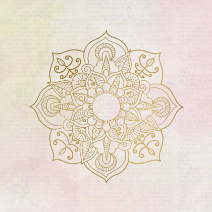 Picture of NEWSPAPER MANDALA 2