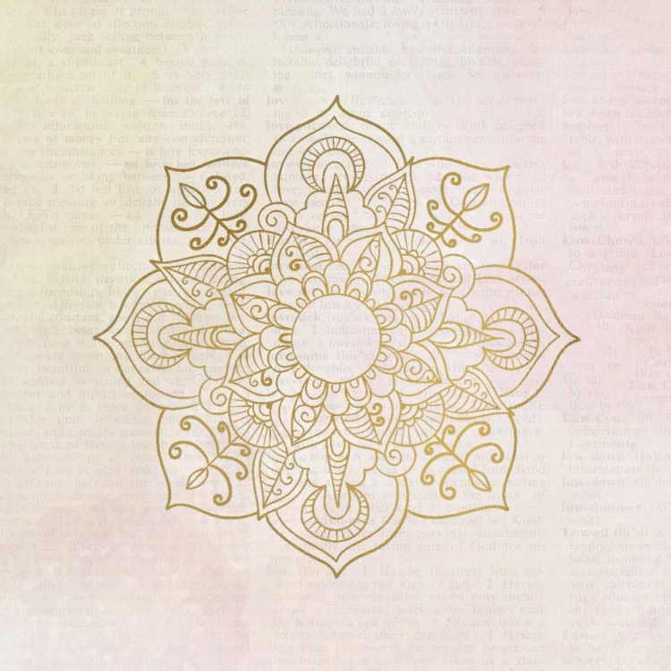 Picture of NEWSPAPER MANDALA 2