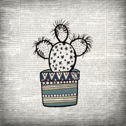 Picture of NEWSPAPER CACTUS 1