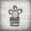 Picture of NEWSPAPER CACTUS 1