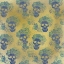 Picture of SKELETONS AND ROSES IN BLUE