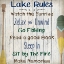 Picture of LAKE RULES