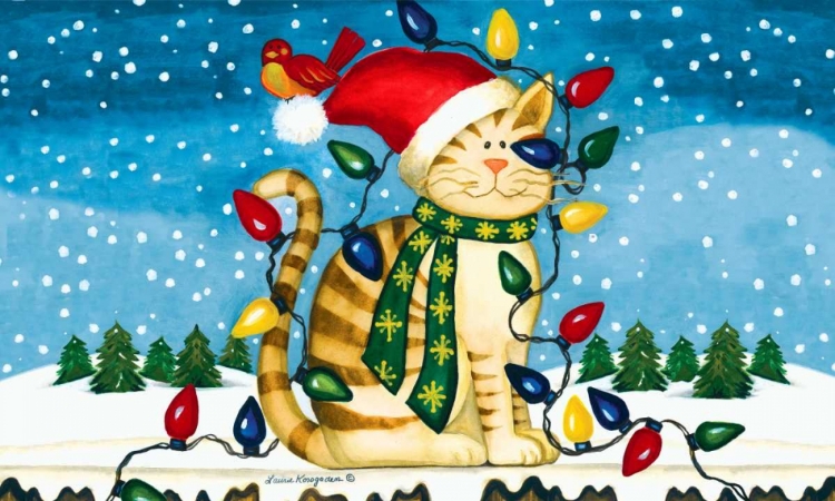 Picture of CHRISTMAS CAT