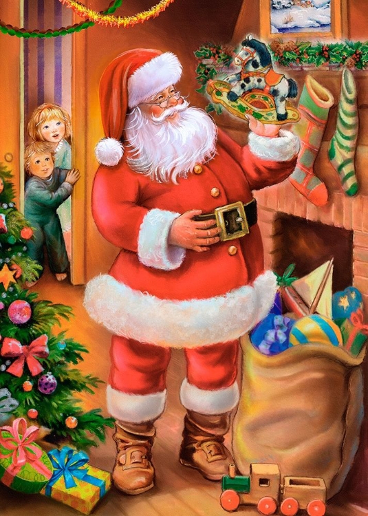 Picture of SANTA WITH GIFTS