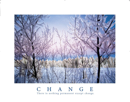 Picture of CHANGE - SNOWY TREES