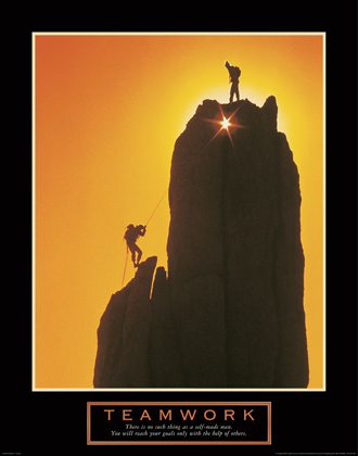 Picture of TEAMWORK - SUNSET CLIMBERS