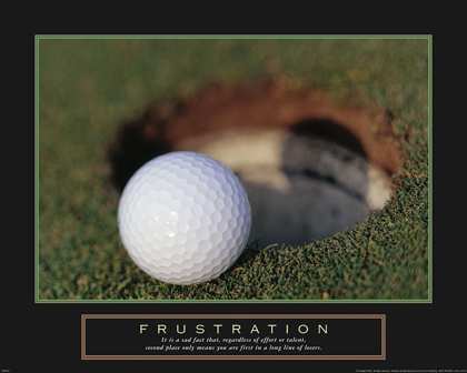 Picture of FRUSTRATION:GOLF