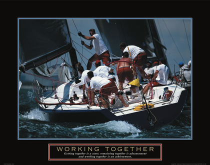 Picture of WORKING TOGETHER - SAILING