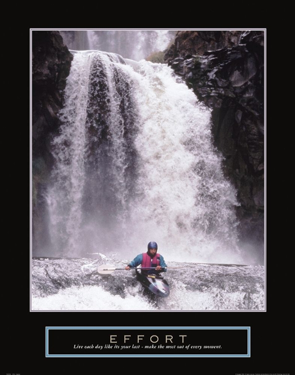 Picture of EFFORT - WATERFALL/KAYAKER