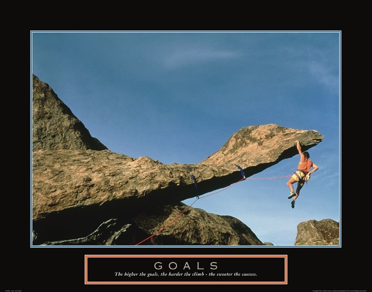 Picture of GOALS - CLIFFHANGER