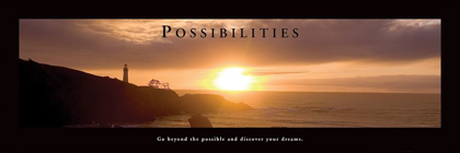 Picture of POSSIBILITIES - LIGHTHOUSE