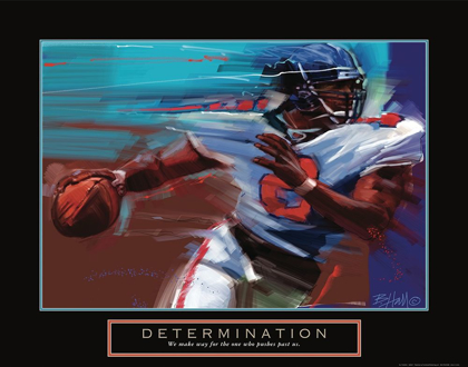 Picture of DETERMINATION - FOOTBALL