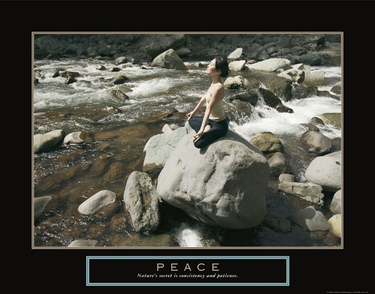 Picture of PEACE - YOGA