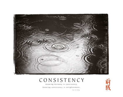 Picture of CONSISTENCY - RAINDROPS