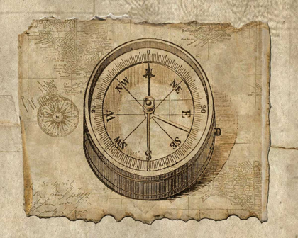 Picture of ANTIQUE MAP II