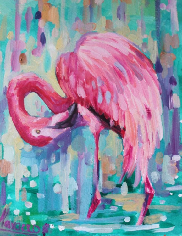 Picture of FLAMINGO IN THE NATURAL 1