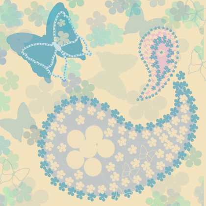 Picture of PASTEL PAISLEY 2