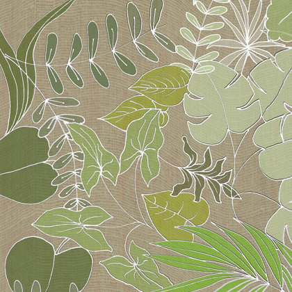 Picture of LINEN LEAVES 1