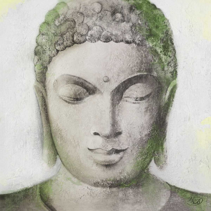 Picture of PEACEFUL BUDDHA GREEN