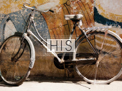 Picture of HIS BICYCLE