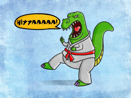 Picture of KARATE DINO