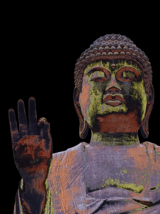 Picture of PAINTED BUDDHA