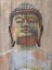 Picture of WOODEN PAINTED BUDDHA