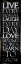 Picture of LIVE LAUGH LOVE LEARN