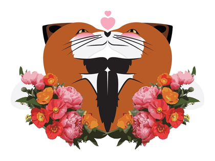 Picture of FOX HUG FLOWERS