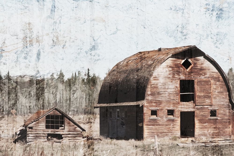 Picture of BROKEN DOWN BARN