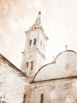 Picture of LOOK AT THE CHURCH SEPIA